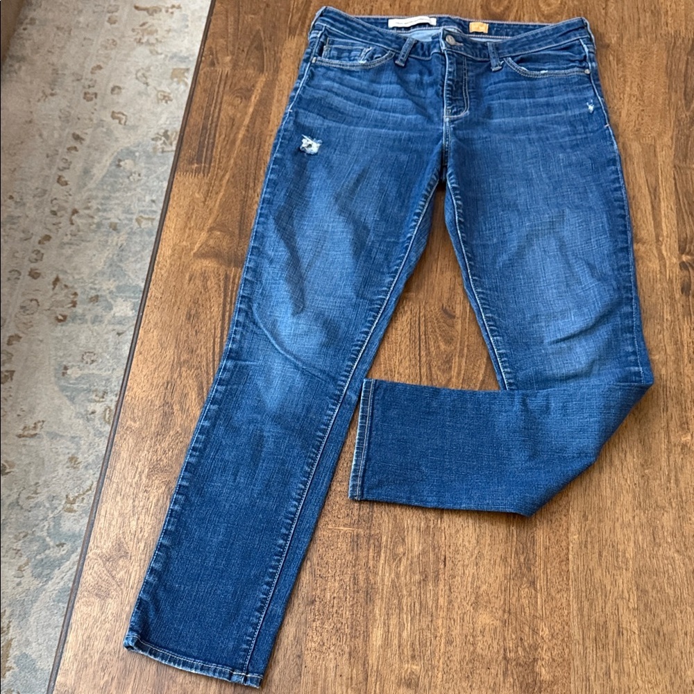Pilcro Dark Blue Skinny Jeans